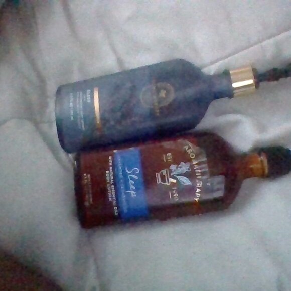 Bath & Body Works Accessories - Bath and body works lotion (scented ) lavender+ vanilla and Lavender + cedarwood